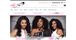 Desktop Screenshot of lolashair.com